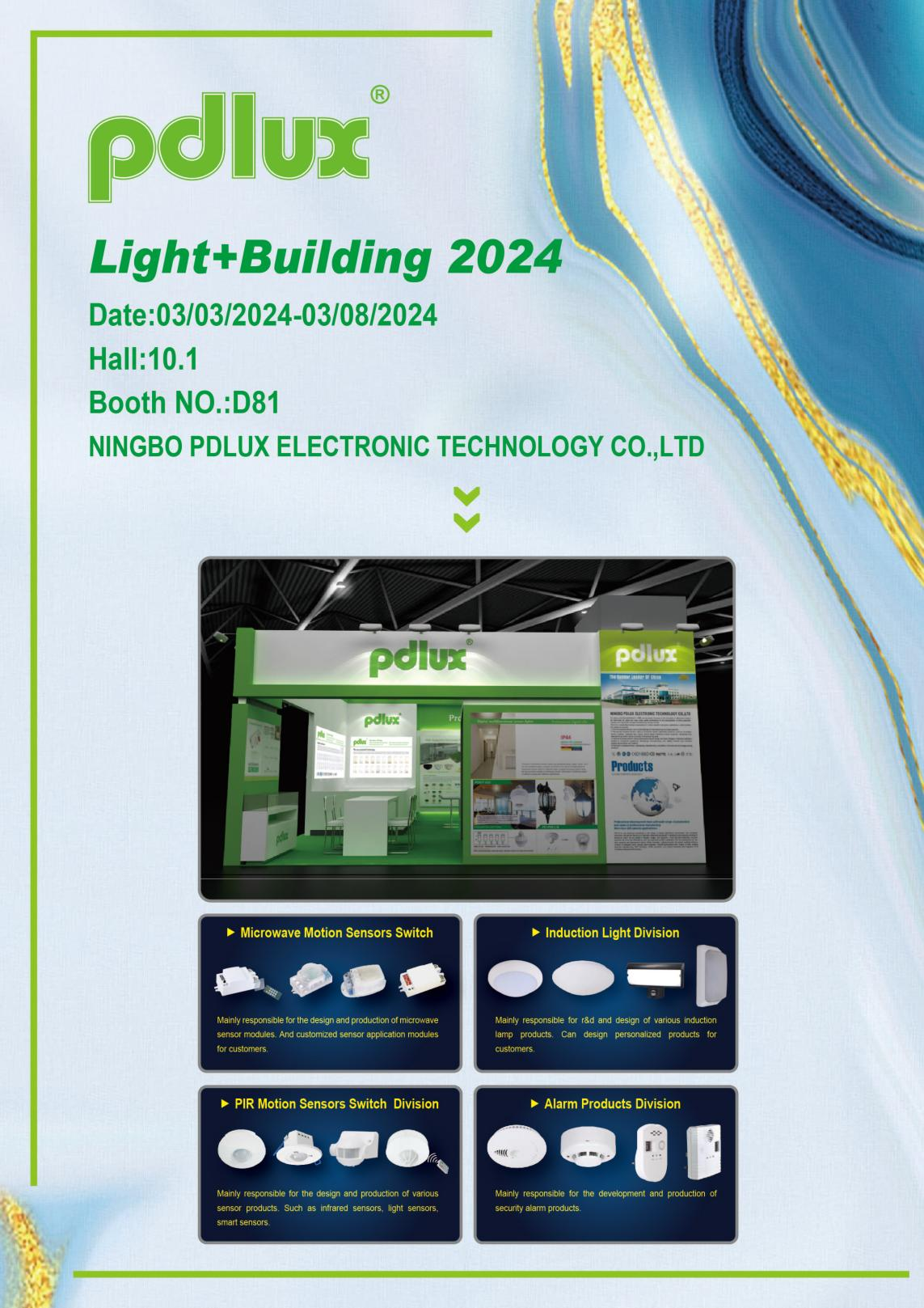 Ukážky PDLUX na veľtrhu Light + Architecture 2024